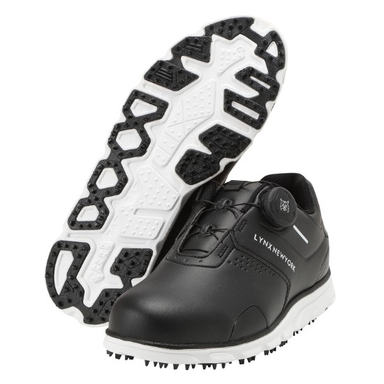 Ảnh của [LYNX] Giày golf đế đinh khóa BOA cho nữ màu đen