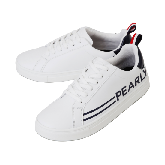 Ảnh của [PEARLY GATES] Giày golf in logo nổi dành cho nam màu trắng