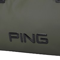 Ảnh của [PING] Túi Boston đựng đồ có logo chữ màu kaki