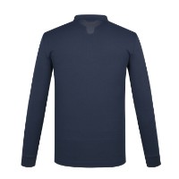 Ảnh của [FANTOM] Áo dài tay cổ henley cho nam màu xanh navy