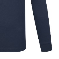 Ảnh của [FANTOM] Áo dài tay cổ henley cho nam màu xanh navy