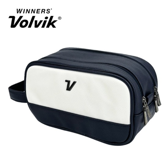 Ảnh của [VOLVIK] Túi đựng bóng golf nam Volvik Performance Emboss Màu xanh hải quân/Trắng