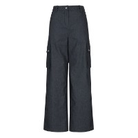 Ảnh của [MARTINEGOLF] Quần dài Jogger ống rộng màu xanh navy cho nữ