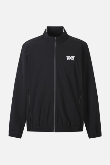 Ảnh của [PXG] Áo khoác in logo cho nam màu đen