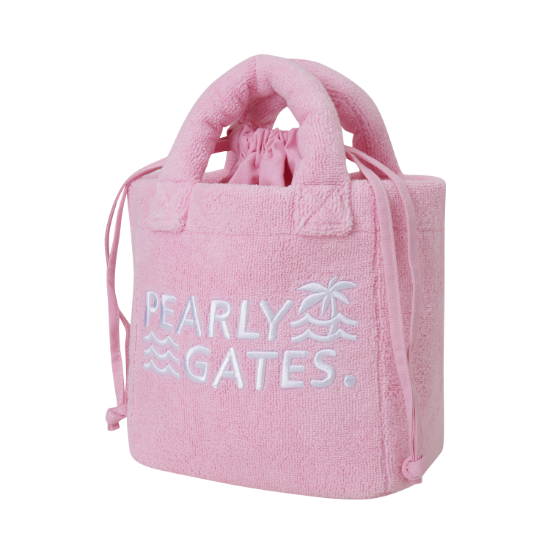 Ảnh của [PEARLY GATES] Túi tote thêu logo cho nữ màu hồng
