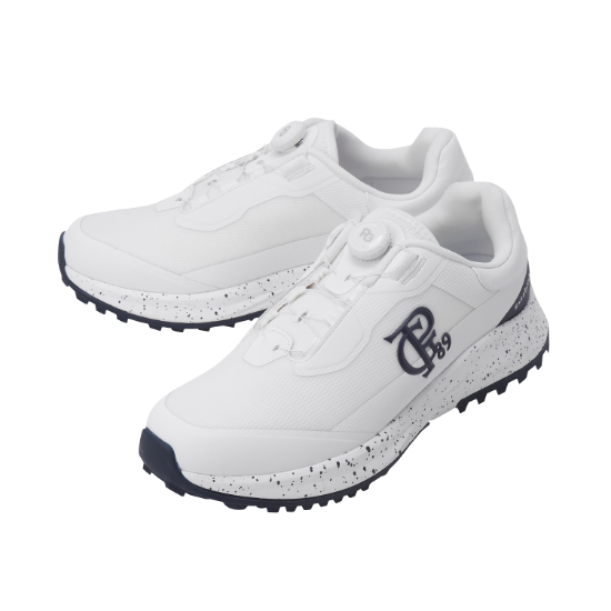 Ảnh của [PEARLY GATES] Giày Golf mặt số logo nổi màu trắng cho nam