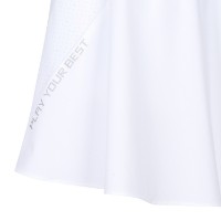 Ảnh của [PING] Váy xòe phối vải đục lỗ màu trắng