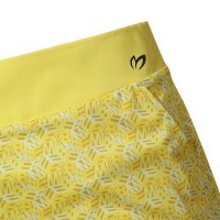 Ảnh của [MASTER BUNNY EDITION] Chân váy họa tiết hoa in ba chiều cho nữ màu vàng 
