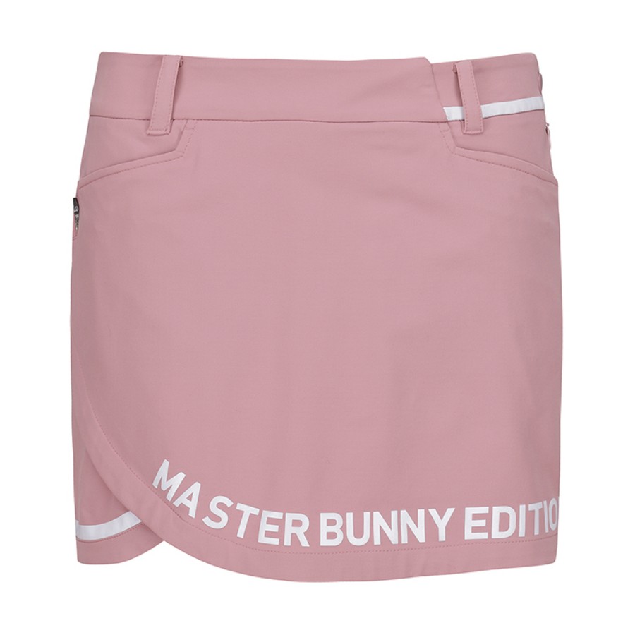 Ảnh của [MASTER BUNNY EDITION] Chân váy Culotte xẻ vạt tròn cho nữ màu hồng