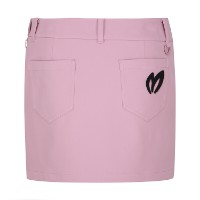 Ảnh của [MASTER BUNNY EDITION] Chân váy Culotte phối dây khóa kéo nổi phía trước cho nữ màu hồng