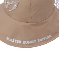 Ảnh của [MASTER BUNNY EDITION] Mũ rộng vành có logo lấp lánh màu be cho nữ