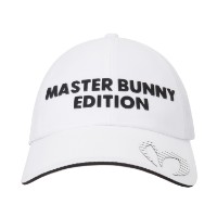 Ảnh của [MASTER BUNNY EDITION] Mũ lưỡi trai lưới có logo dập nổi màu trắng cho nữ