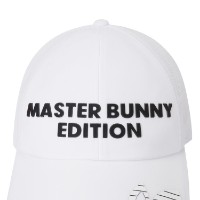 Ảnh của [MASTER BUNNY EDITION] Mũ lưỡi trai lưới có logo dập nổi màu trắng cho nữ