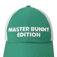 Ảnh của [MASTER BUNNY EDITION] Mũ lưỡi trai lưới có logo dập nổi màu xanh cho nữ