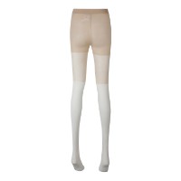 Ảnh của [MASTER BUNNY EDITION] Quần dài legging kết cấu khối dành cho nữ màu trắng