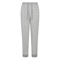 Ảnh của [FANTOM] Quần dài  jogger tập  họa tiết  chữ jacquard dành cho nữ màu ghi